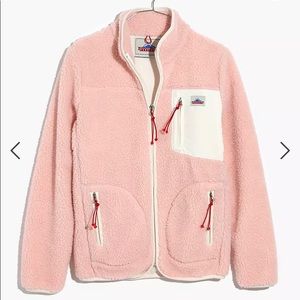 Madewell x Penfield® Lucan Pink Fleece Jacket Small